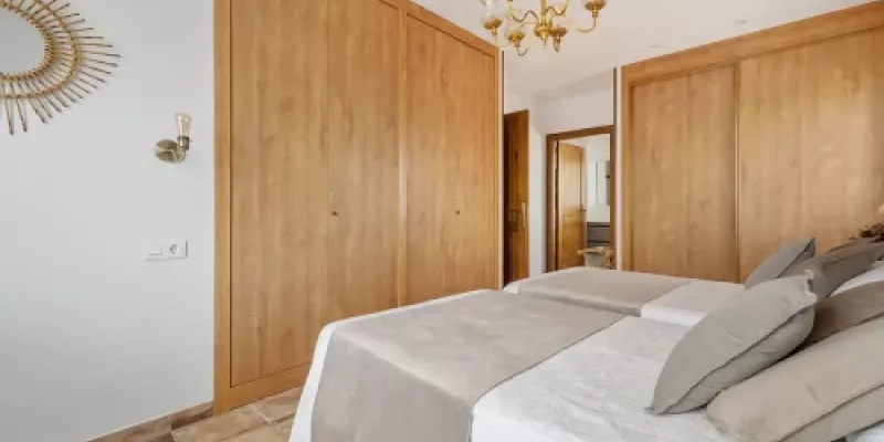 Dormitorio invierno con dos camas de 1,05 Dormitorio invierno con dos camas de 1,05